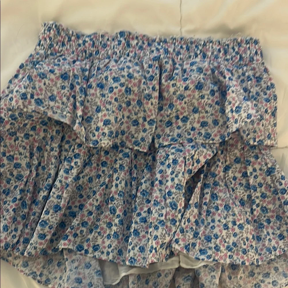 Floral Print Women's Skirt - Picture 3 of 3